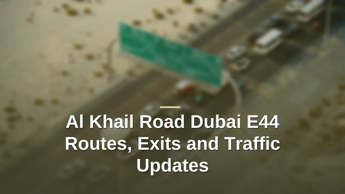 Al khail road dubai e44