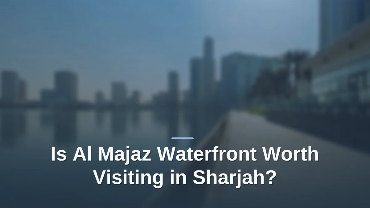 Al majaz waterfront