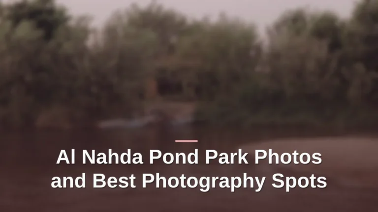 al nahda pond park photos