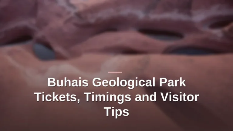 Buhais geological park