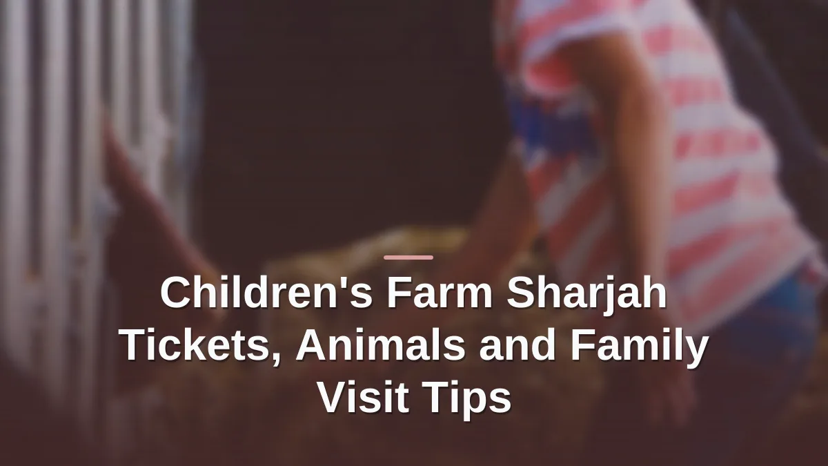 Children s farm