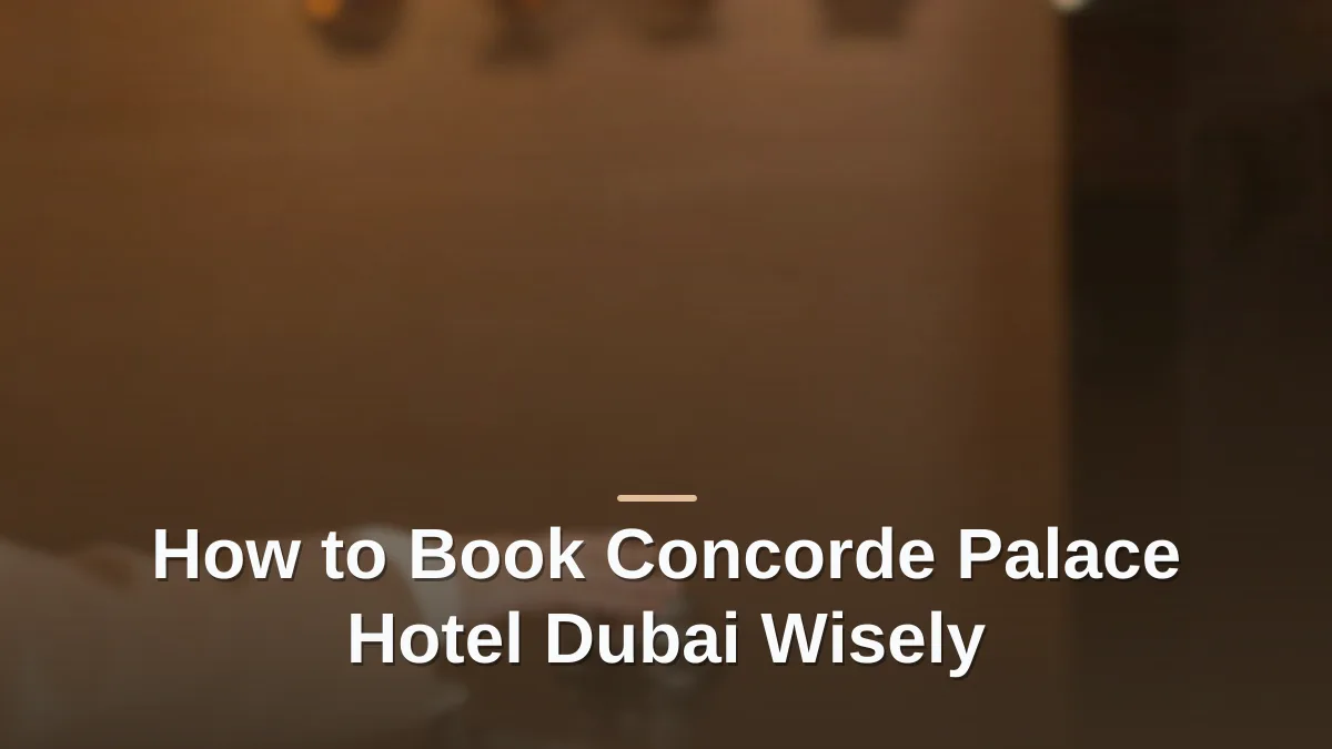 concorde palace hotel dubai