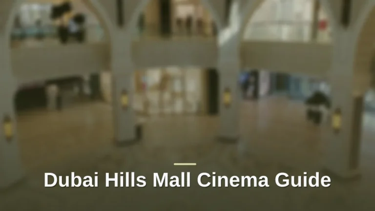 dubai hills mall cinema