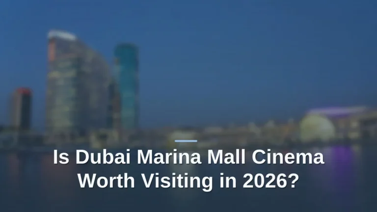 dubai marina mall cinema