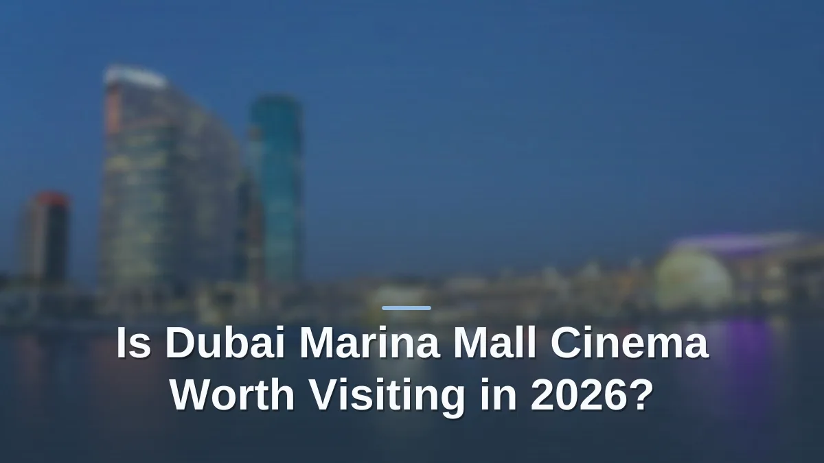 dubai marina mall cinema