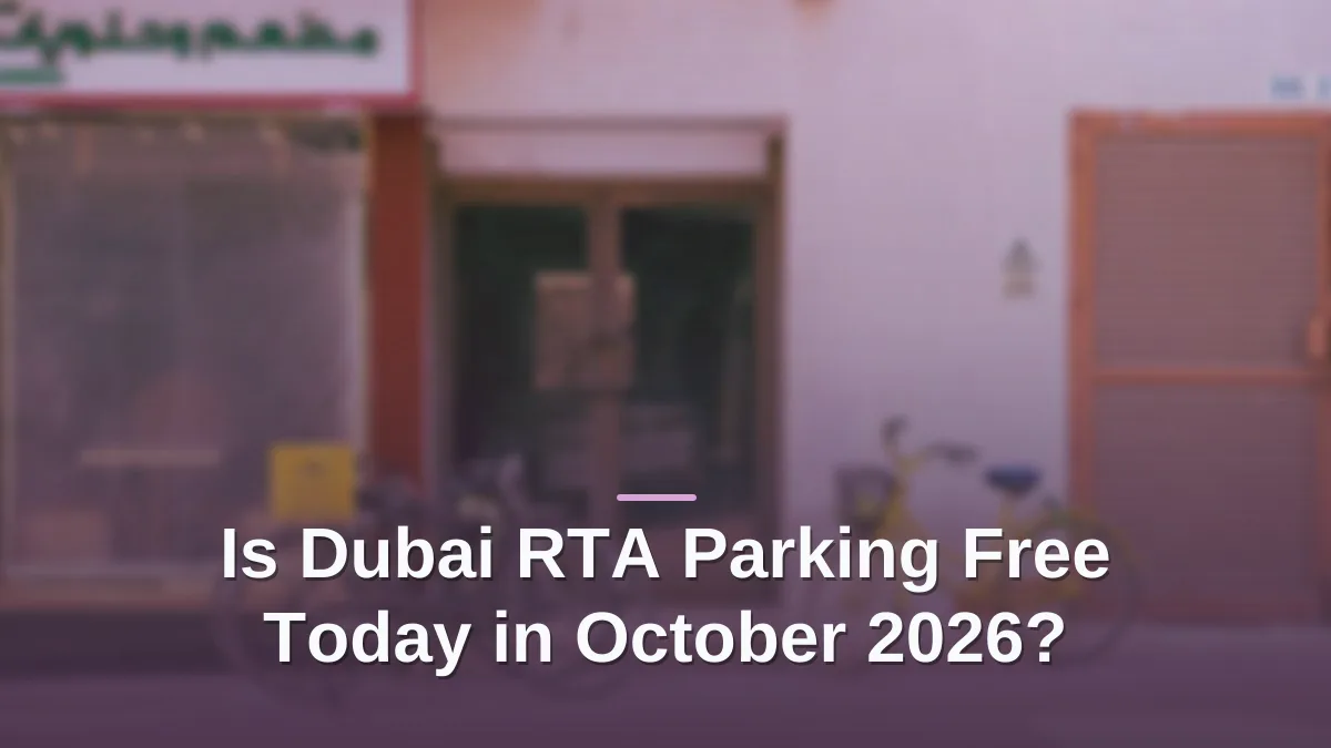 dubai rta parking free today