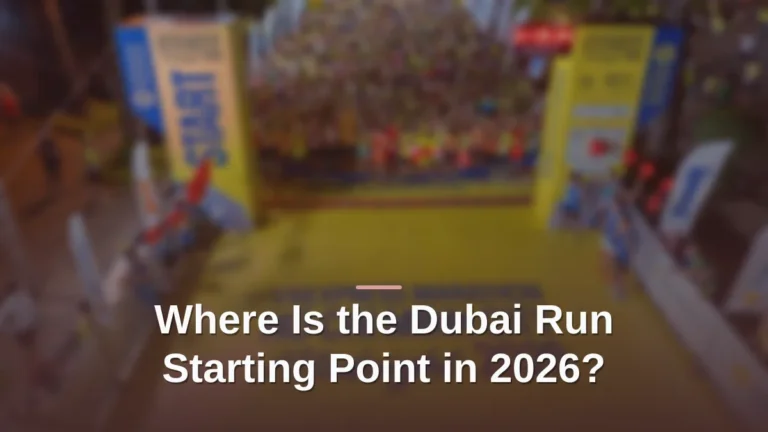 dubai run starting point