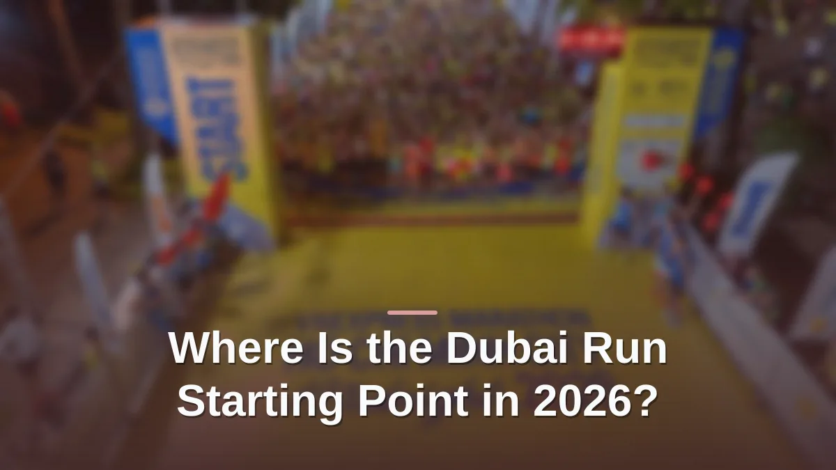 dubai run starting point