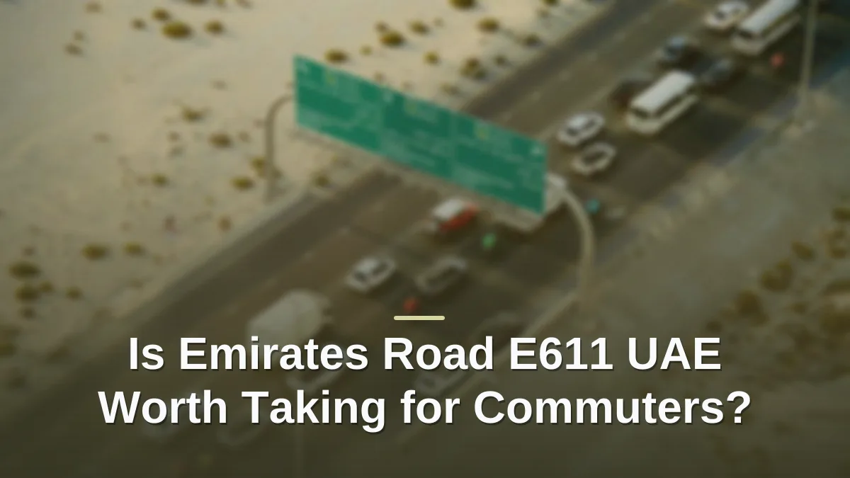 Emirates road e611 uae