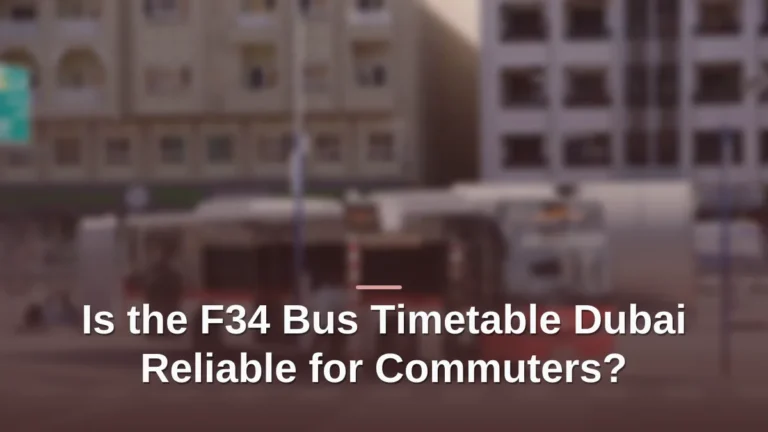 F34 bus timetable dubai