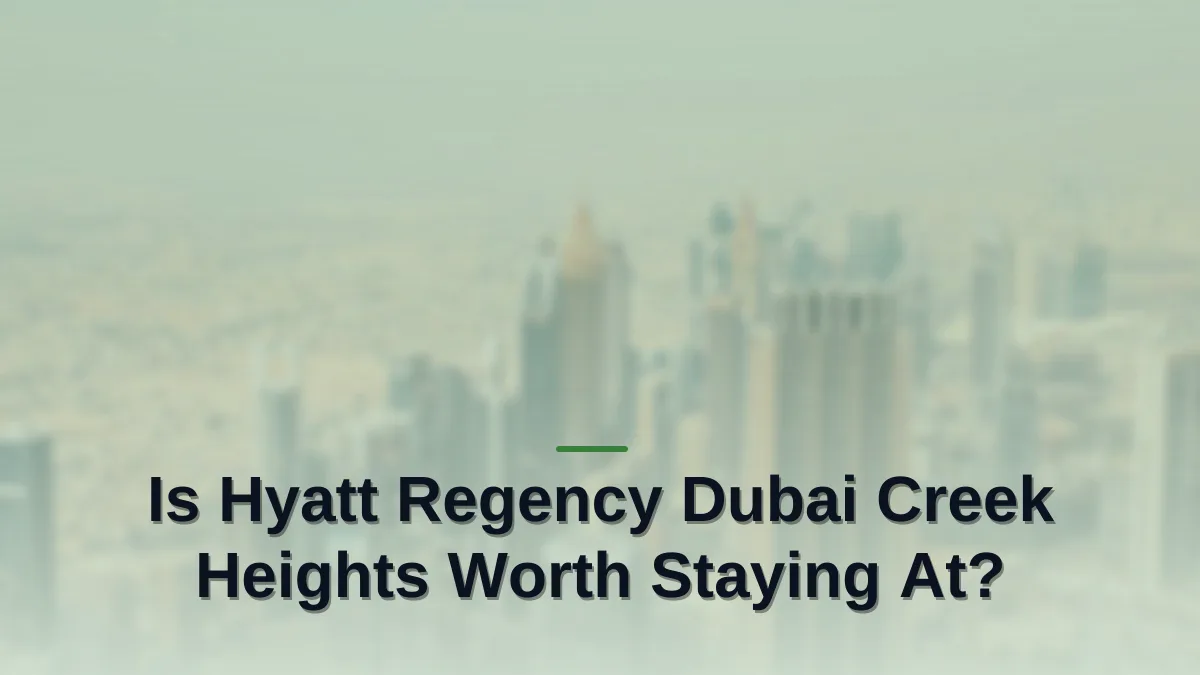hyatt regency dubai creek heights