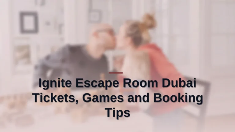 ignite escape room dubai
