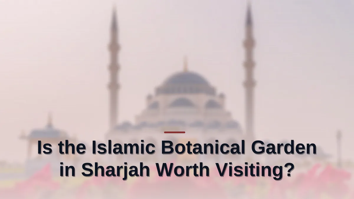 Islamic botanical garden