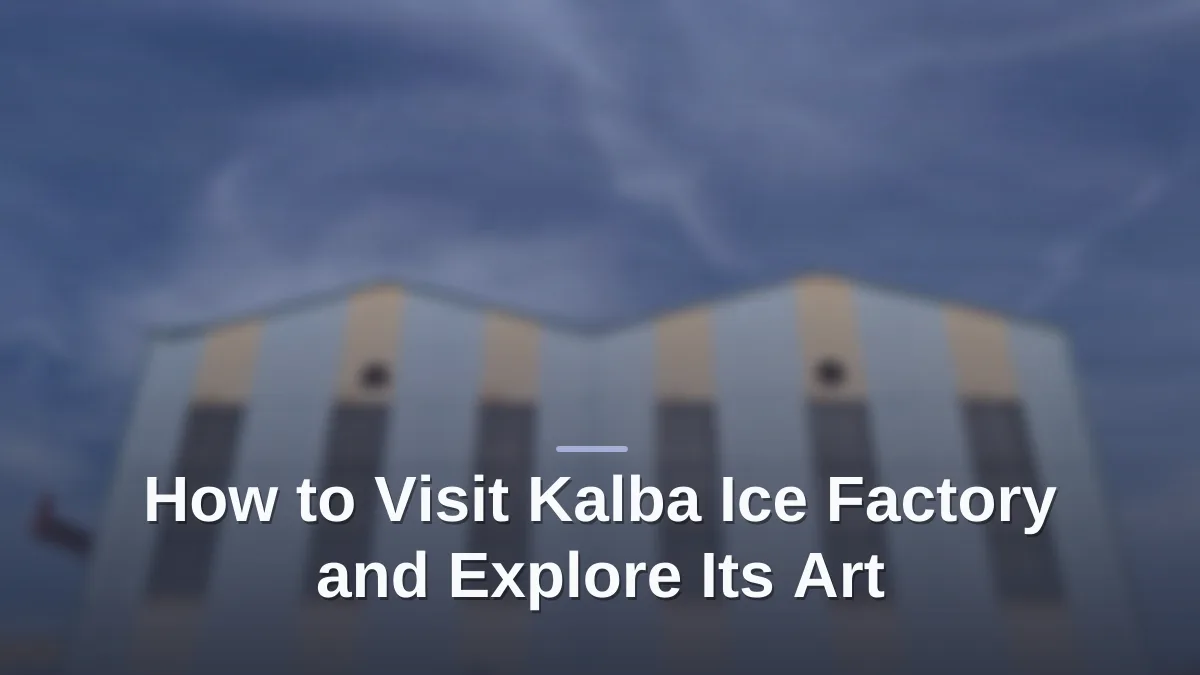 Kalba ice factory