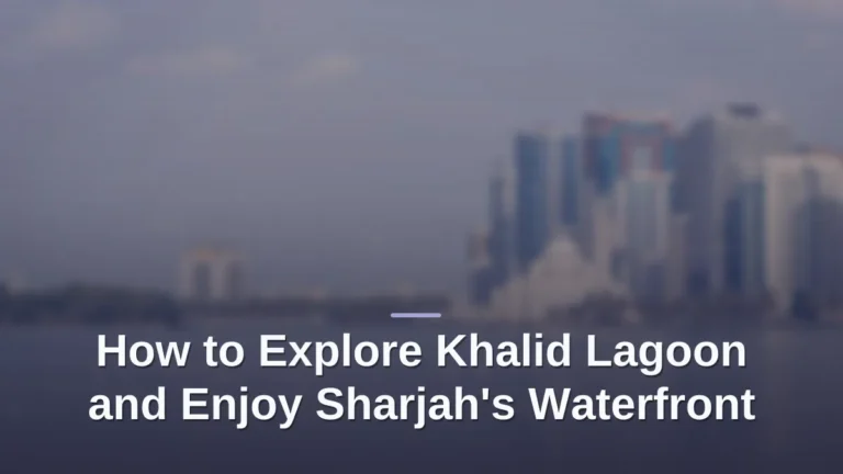 Khalid lagoon