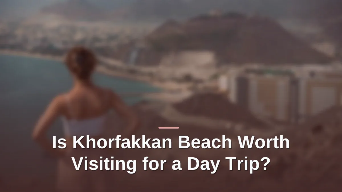 Khorfakkan beach