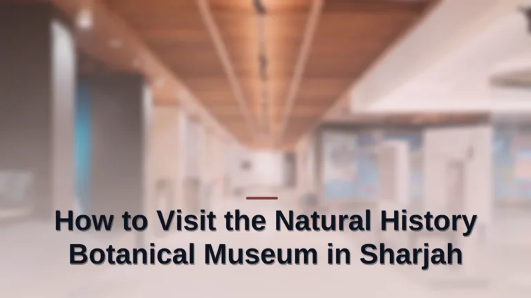 Natural history botanical museum