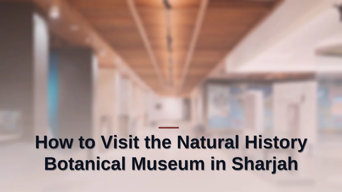 Natural history botanical museum