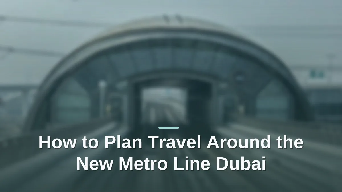 new metro line dubai