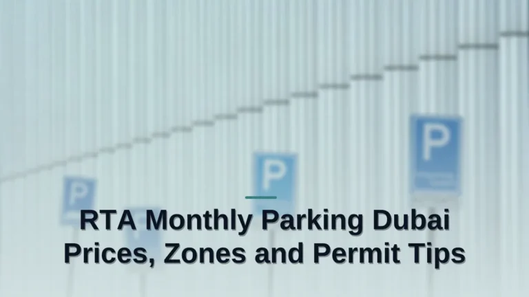 rta monthly parking dubai