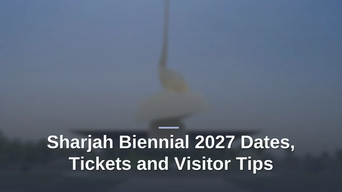 Sharjah biennial