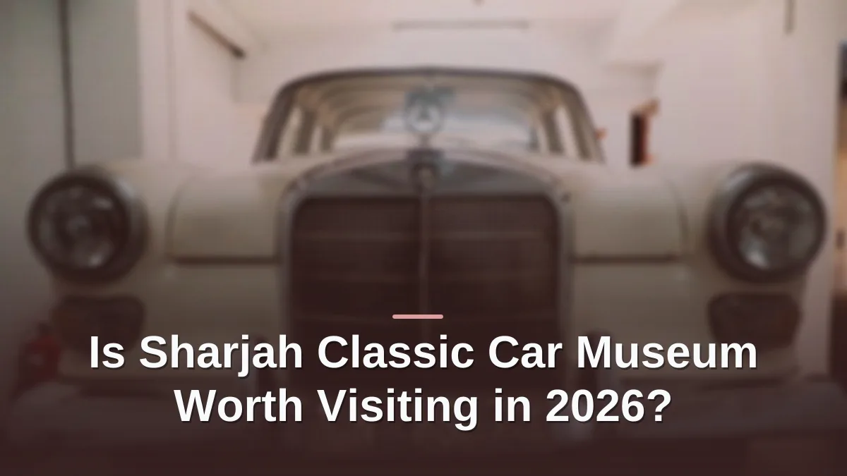 Sharjah classic car museum