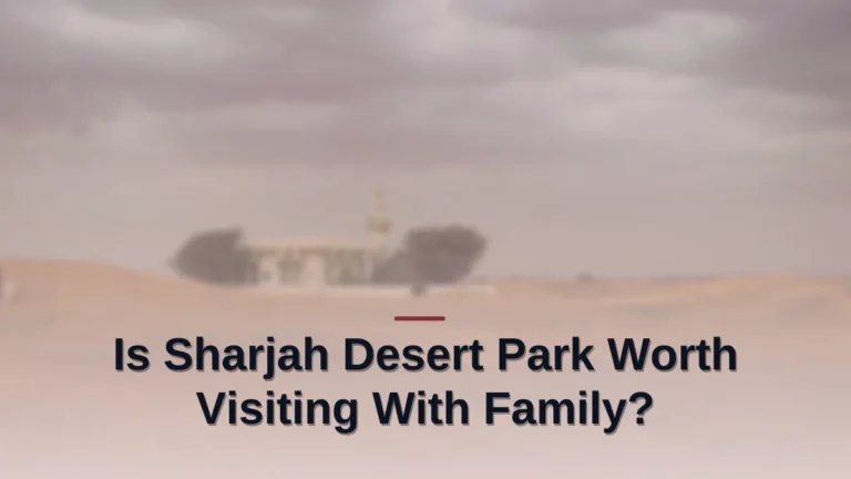 Sharjah desert park
