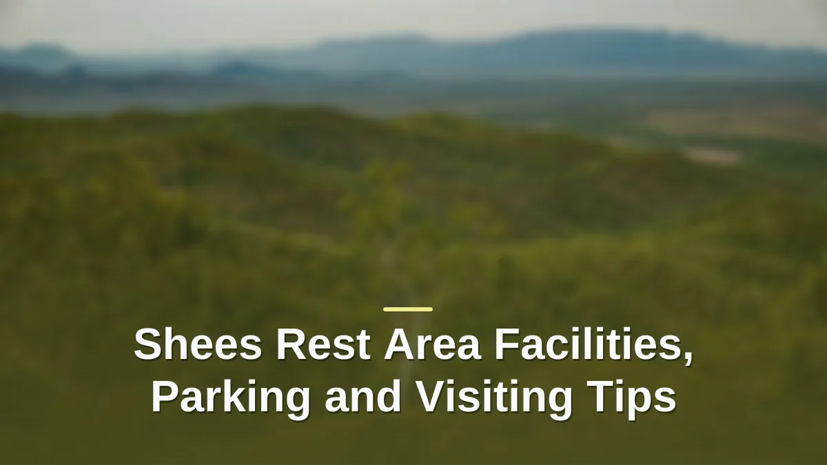 Shees rest area