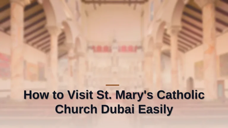 st. mary's catholic church dubai