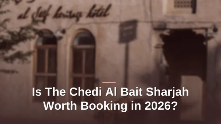 The chedi al bait sharjah